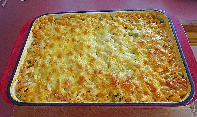 Nudel Schinken Gratin Beste Essen