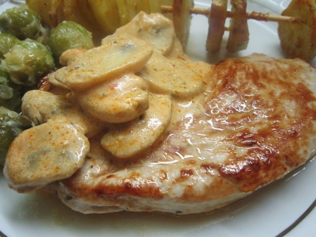 Schnitzel Waldarbeiter Art Beste Essen