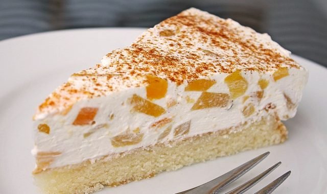 Pfirsich – Schmand – Kuchen