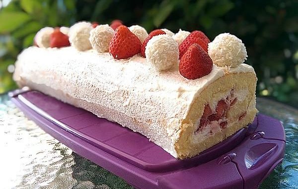 Erdbeer - Raffaello - Rolle